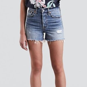 Levi's Wedgie Shorts in Blue Your Mind